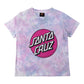 Santa Cruz Other Dot Front Tie Dye Tee