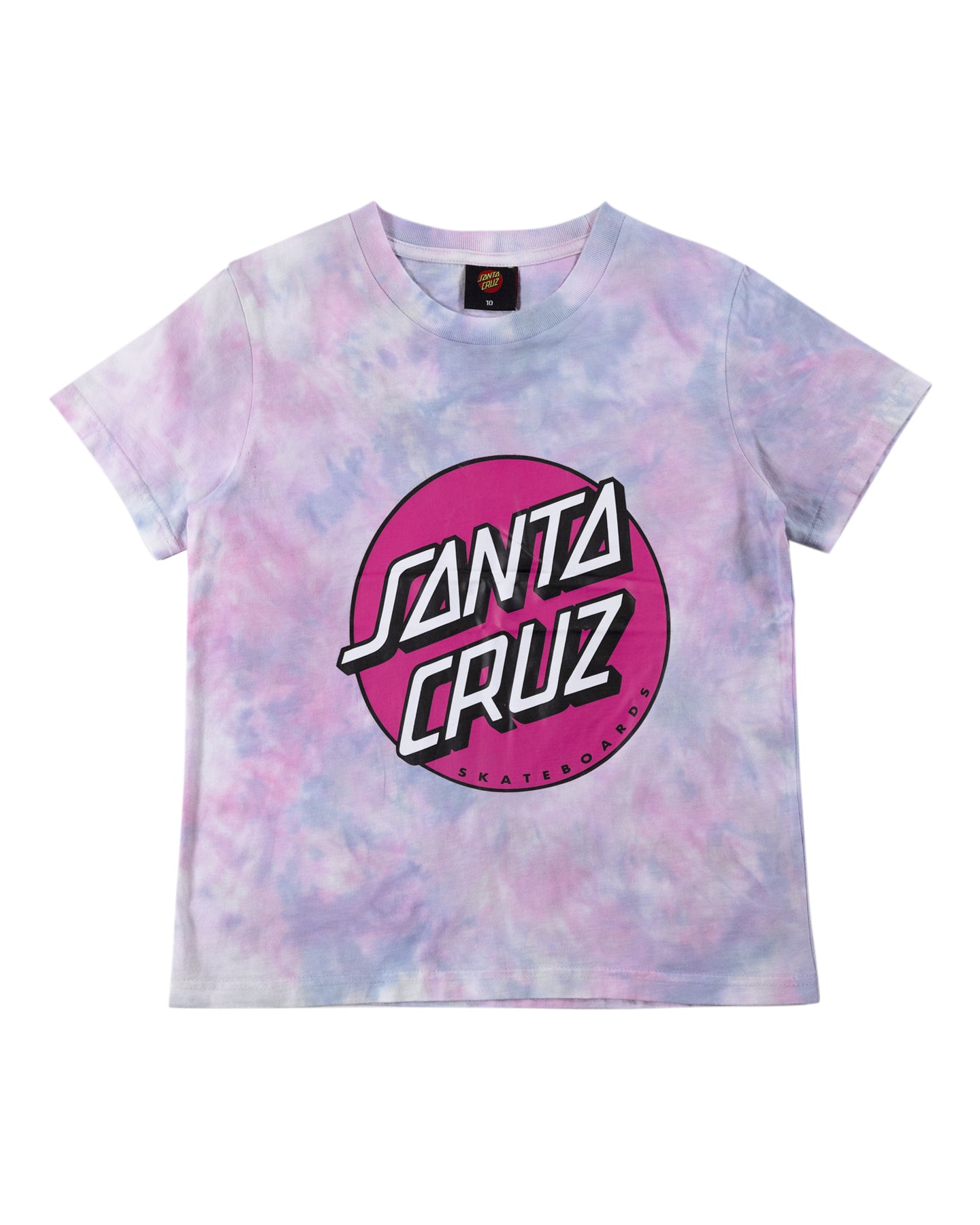 Santa Cruz Other Dot Front Tie Dye Tee