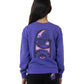 Santa Cruz Seeing Moon Dot Chest Sweater Iris
