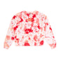 Santa Cruz Free Spirit Floral Stack Front Sweater Pink Coral Tie Dye