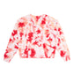 Santa Cruz Free Spirit Floral Stack Front Sweater Pink Coral Tie Dye