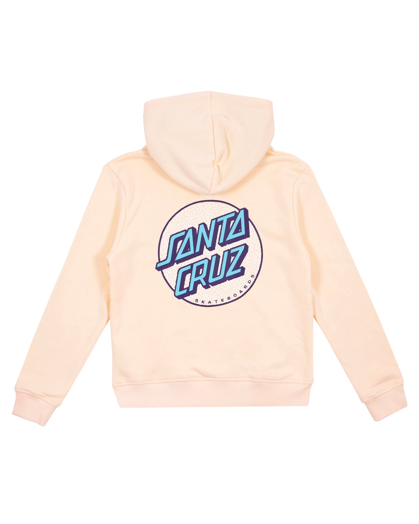 Santa Cruz Sprinkle Dot Hoodie Pink Coral