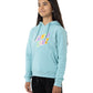 Santa Cruz Spirit Stack Strip Front Hoodie Turquoise