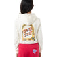 Santa Cruz Free Spirit Floral Chest Hoodie Cream