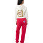 Santa Cruz Free Spirit Floral Chest Hoodie Cream