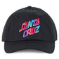 Santa Cruz Spirit Stack Strip Dad Cap Black