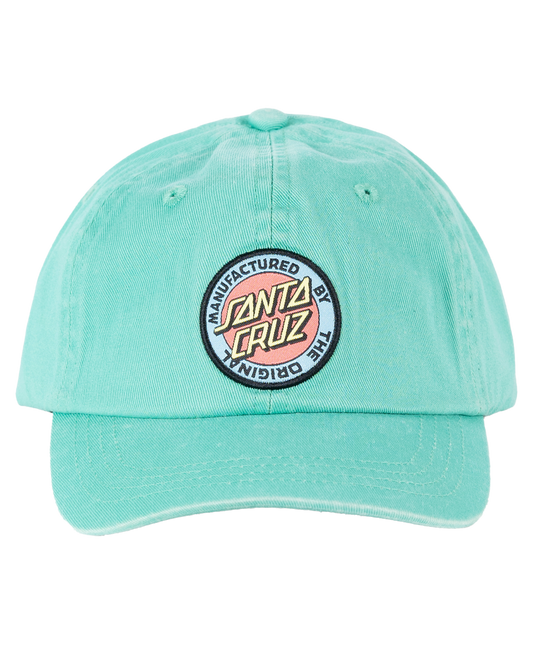 Santa Cruz MFG Retro Dot Dad Cap Ocean