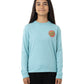 Santa Cruz Sprinkle Dot Long Sleeve Tee Turquoise