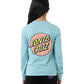 Santa Cruz Sprinkle Dot Long Sleeve Tee Turquoise