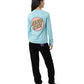 Santa Cruz Sprinkle Dot Long Sleeve Tee Turquoise