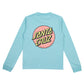Santa Cruz Sprinkle Dot Long Sleeve Tee Turquoise