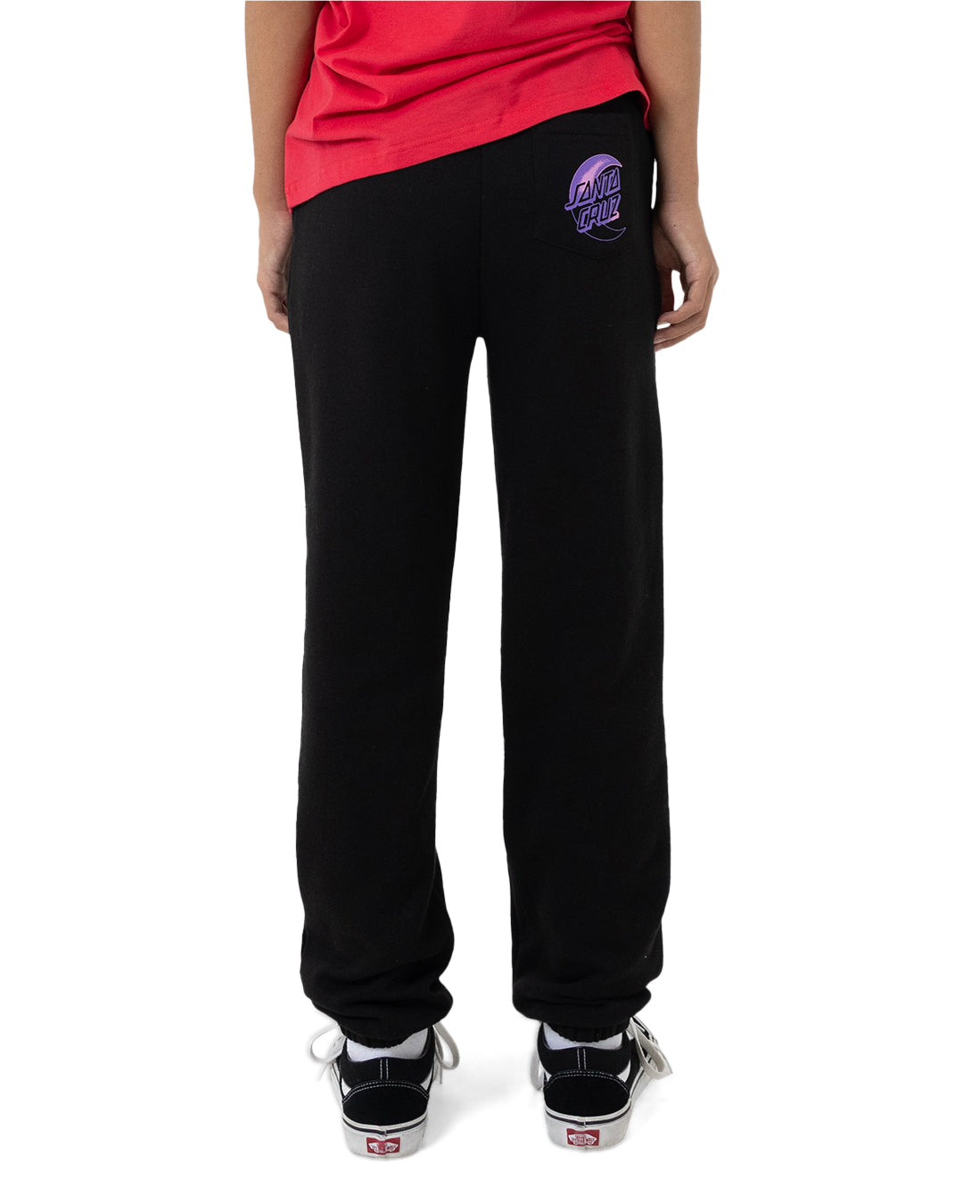 Santa Cruz Seeing Moon Dot Track Pant Black