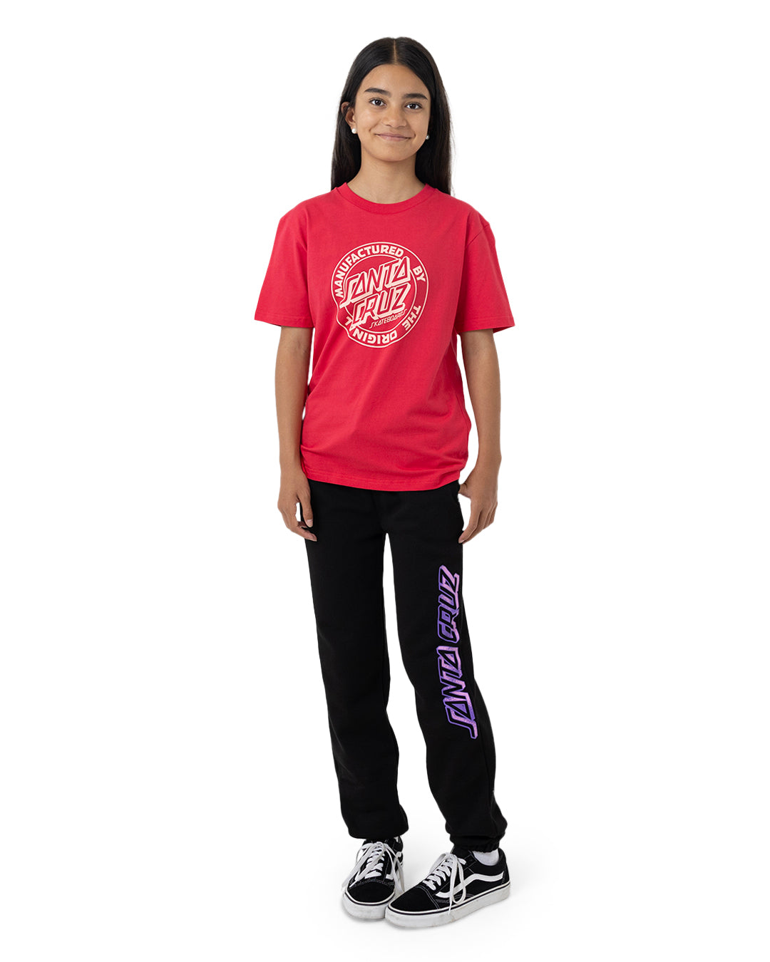 Santa Cruz Seeing Moon Dot Track Pant Black