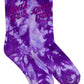 Santa Cruz Free Spirit Stack Crew Sock 2pack Pink Coral | Iris Tie Dye