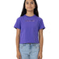 Santa Cruz Seeing Moon Dot Strip Short Sleeve Tee Iris