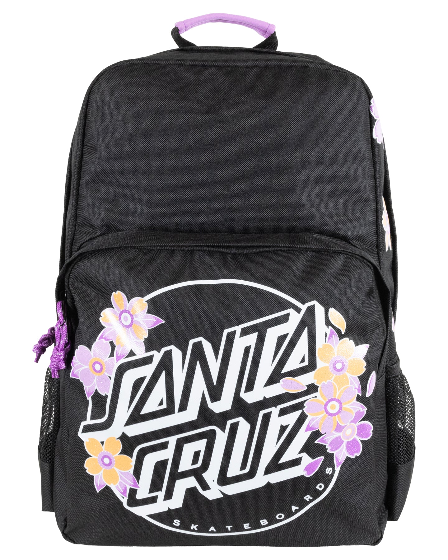 Santa Cruz  Blooming Stack Dot Backpack Black