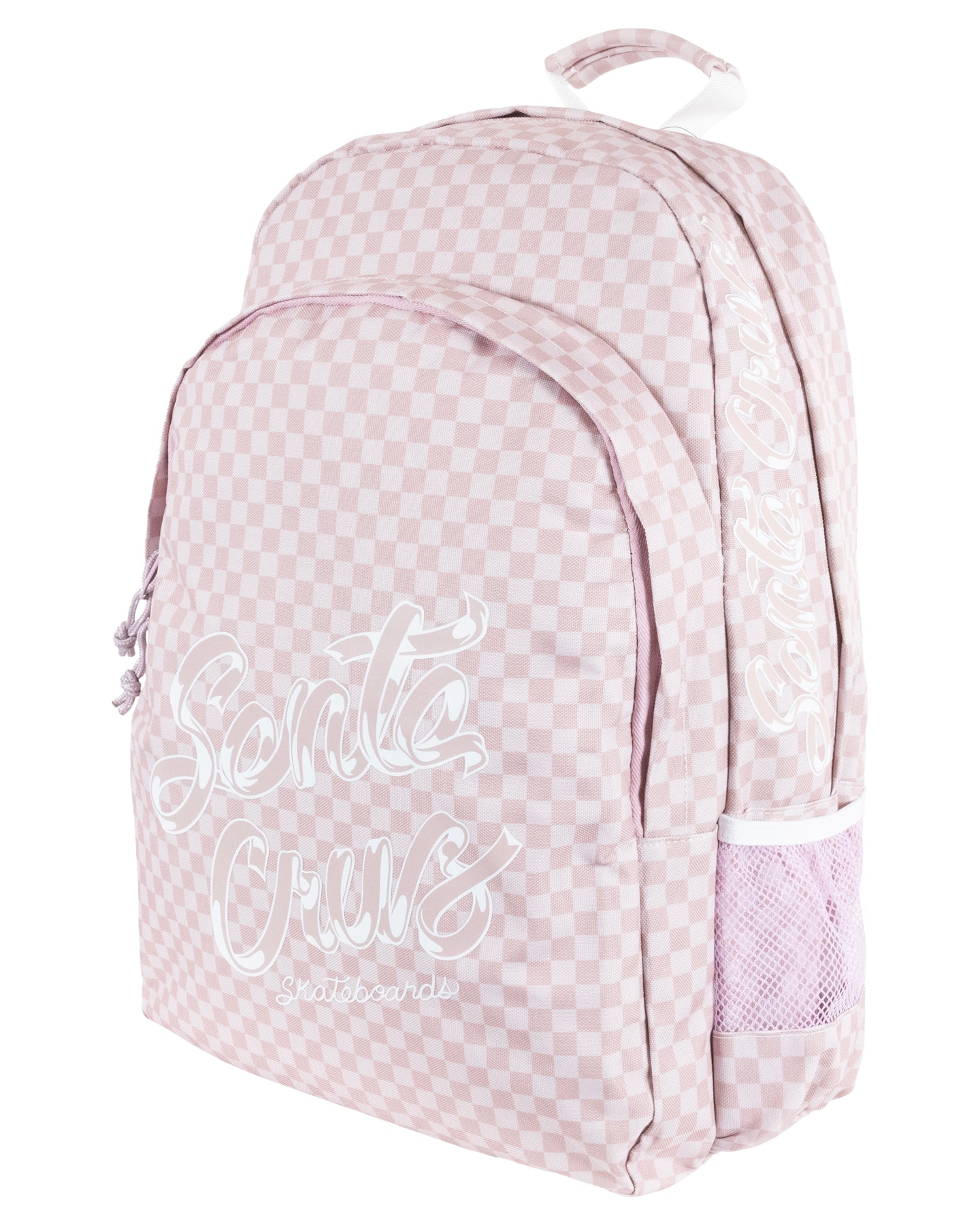 Santa Cruz Ribbon Script Checkboard Backpack