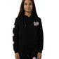 Santa Cruz Os Blooming Stack Dot Chest Hoodie Black
