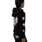 Santa Cruz Os Blooming Stack Dot Chest Hoodie Black