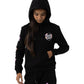 Santa Cruz Os Blooming Stack Dot Chest Hoodie Black