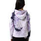 Santa Cruz Opus Dot Chest Hoodie Pink Tie Dye