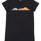 Santa Cruz Sunrise Dot Tee Dress Black