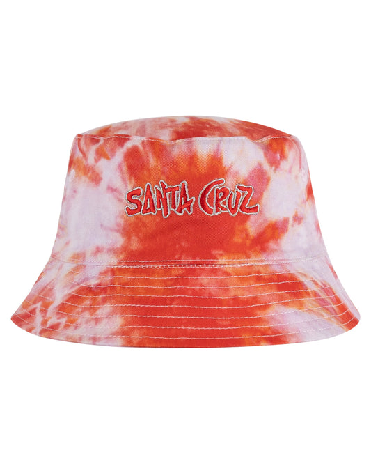 Santa Cruz Tropic Bucket Hat Rose Tie Dye