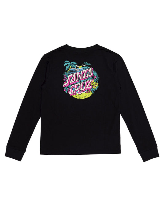 Santa Cruz Aloha Stack Chest Long Sleeve Tee