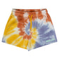 Santa Cruz Tropic Strip Shorts Gold Tie Dye