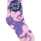 Santa Cruz Other Dot Mid Sock 2 Pack Pale Pink & Light Green Tie Dye