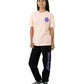 Santa Cruz MFG Retro Dot Reverse Short Sleeve Tee Pink Coral