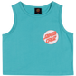 Santa Cruz Other Dot Chest Crop Tank Tee Ocean