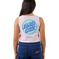 Santa Cruz Other Dot Chest Crop Tank Pale Pink