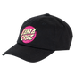 Santa Cruz Style Dot Dad Cap Black