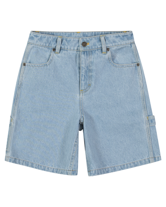 Santa Cruz Checker Heart Dot Carpenter Jean Shorts