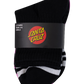 Santa Cruz Groovy Stack Mid Sock 2 Pack Black | Pink