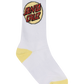 Santa Cruz Other Dot Crew Sock 4 Pack Aqua | Pink | White