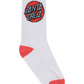 Santa Cruz Other Dot Crew Sock 4 Pack Aqua | Pink | White