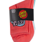 Santa Cruz Oval Dot Mid Sock 3 Pack Rose | White | Ocean
