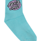 Santa Cruz Oval Dot Mid Sock 3 Pack Rose | White | Ocean