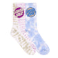 Santa Cruz Other Dot Redux Crew Sock 2 Pack Olive | Blue Tie Dye