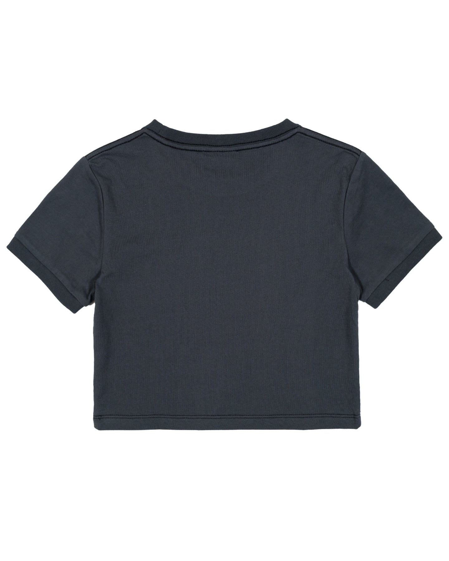 Santa Cruz Solitaire Dot Front Baby Tee Washed Black