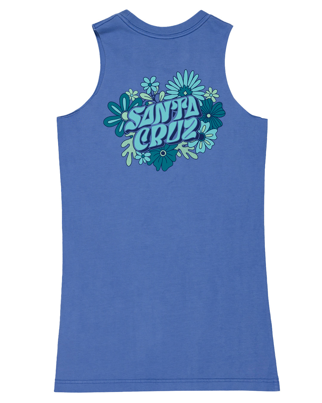 Santa Cruz Vibes Chest Muscle Dress Blue