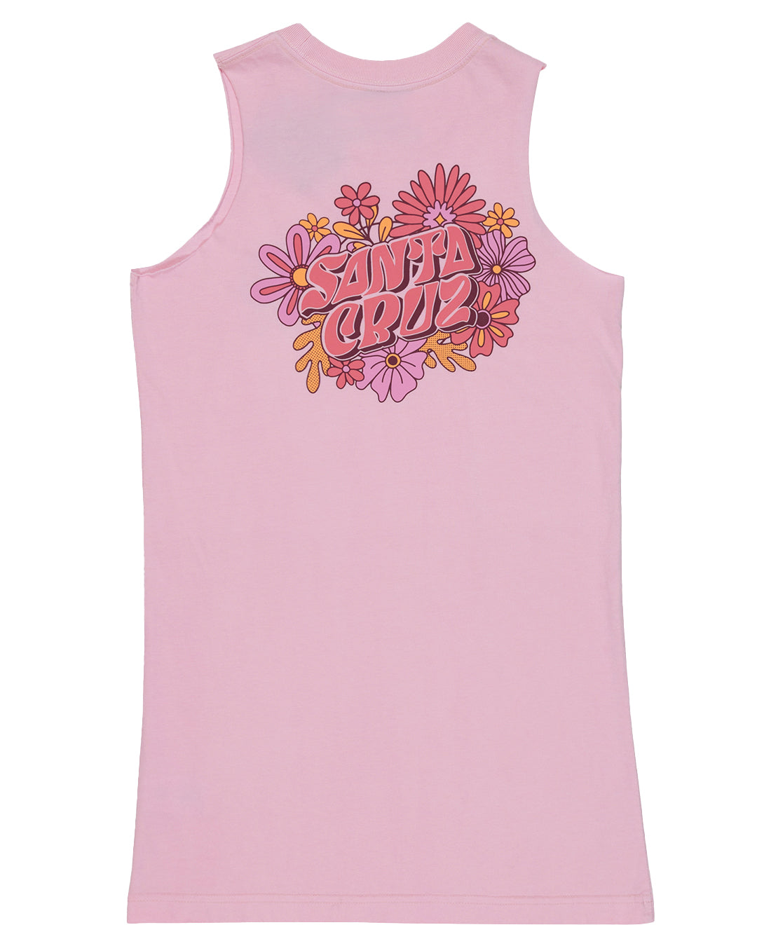 Santa Cruz Vibes Chest Muscle Dress Pink