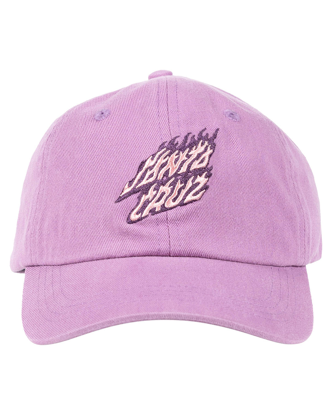 Santa Cruz Flaming Stack Cap Purple