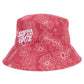 Santa Cruz Vibes Repeat Mono Bucket Hat Rose