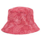 Santa Cruz Vibes Repeat Mono Bucket Hat Rose