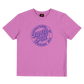 Santa Cruz MFG Dot Front Short Sleeve Tee Pink