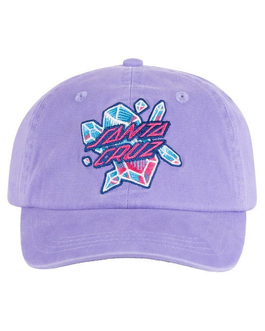 Santa Cruz Crystal Stack Dad Cap Lavender