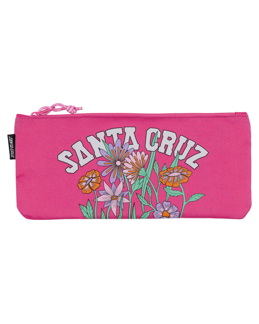 Santa Cruz Field Strip Pencil Case Pink